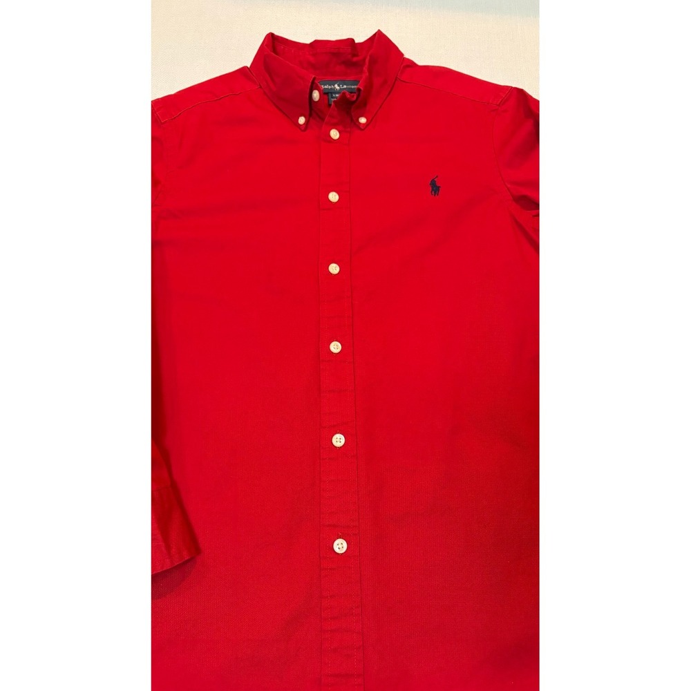Ralph Lauren Boys Button Up Large 14-16